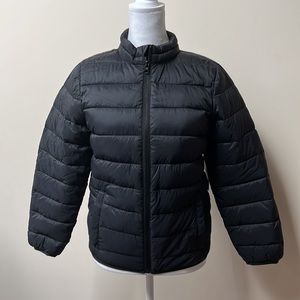 Old Navy black puffer jacket
